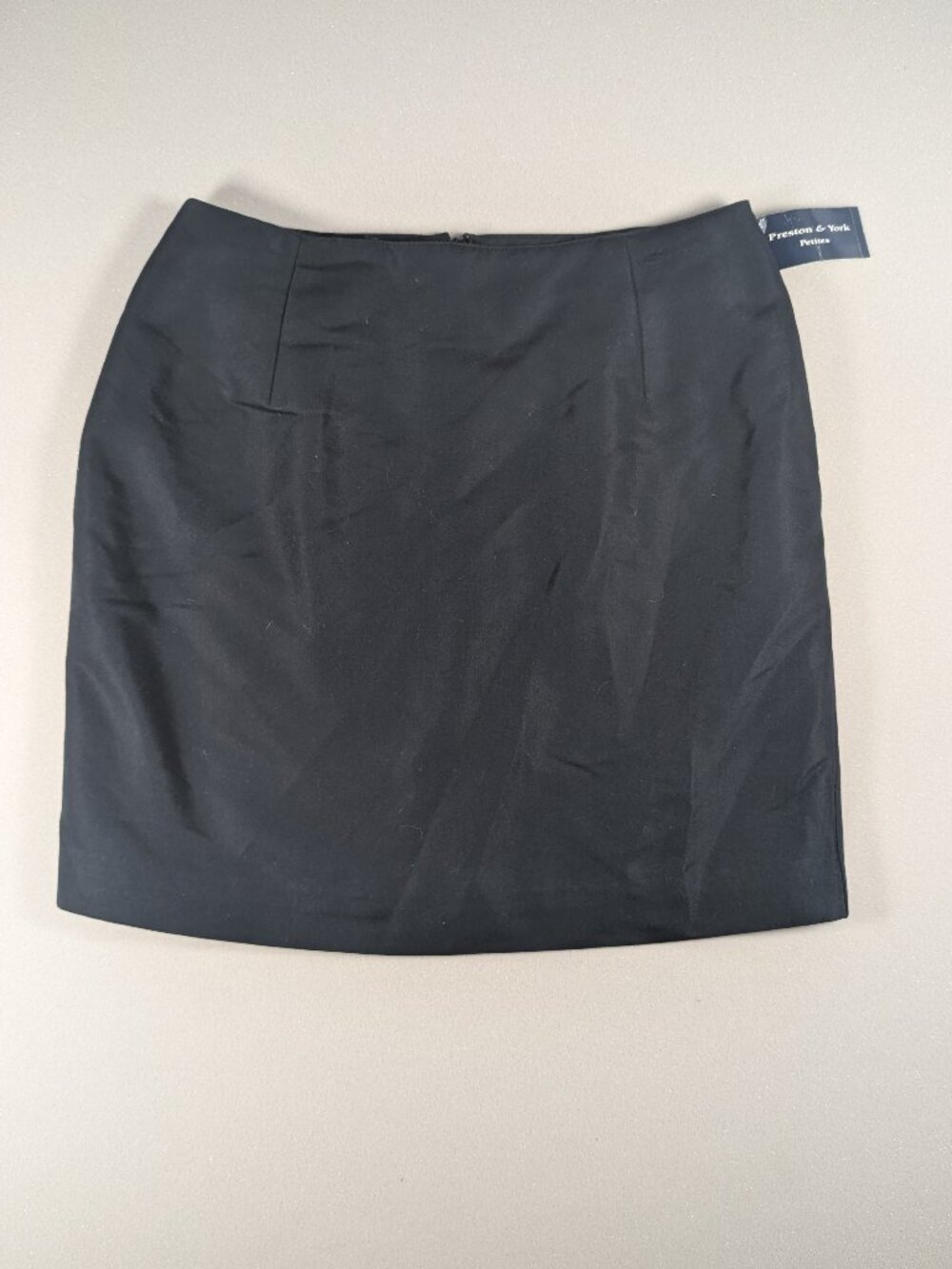 NWT Black Skirt Preston & York Size 14P